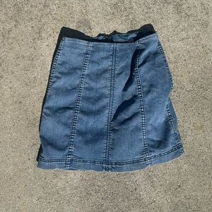 Free People Denim Skirt
